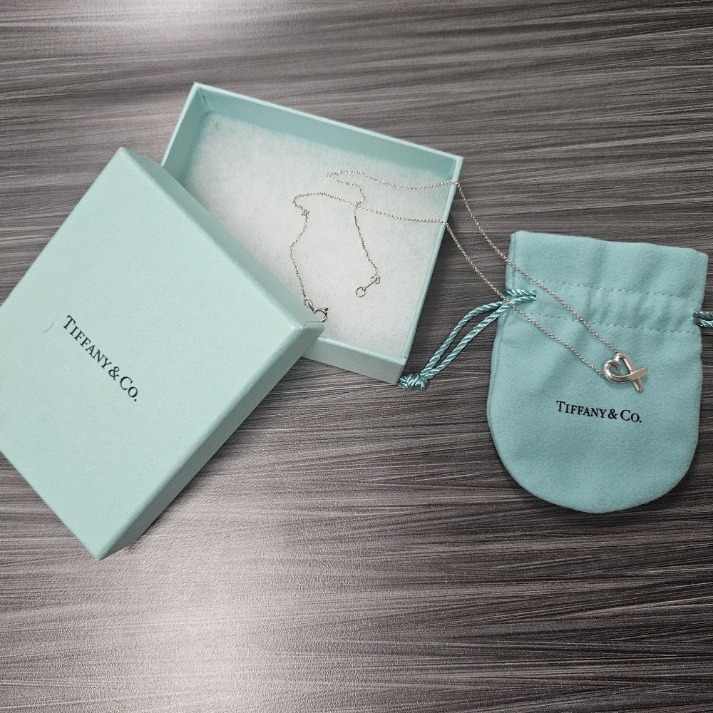 Tiffany & Co. 925 Silver Loving Heart Necklace